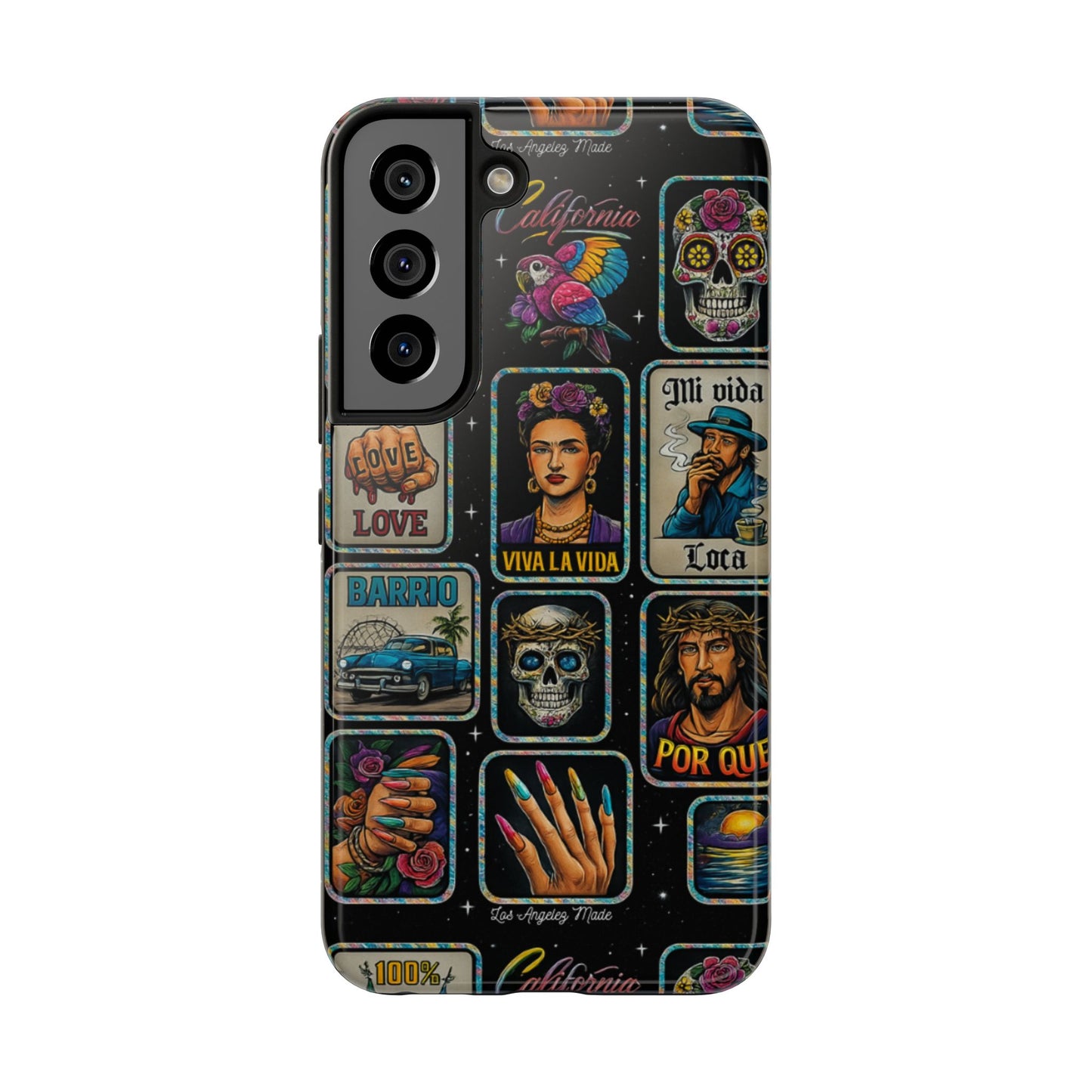 Los Angelez Made x Chicano Vintage Stickers Tough Phone Case