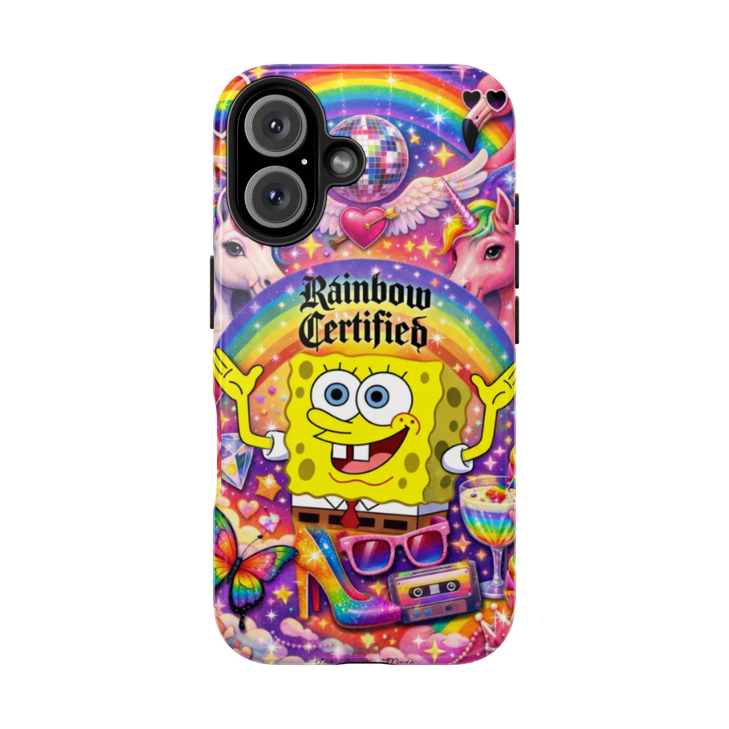 Los Angelez Made x Gay SpongeBob ''Rainbow Certified'' Tough Phone Case