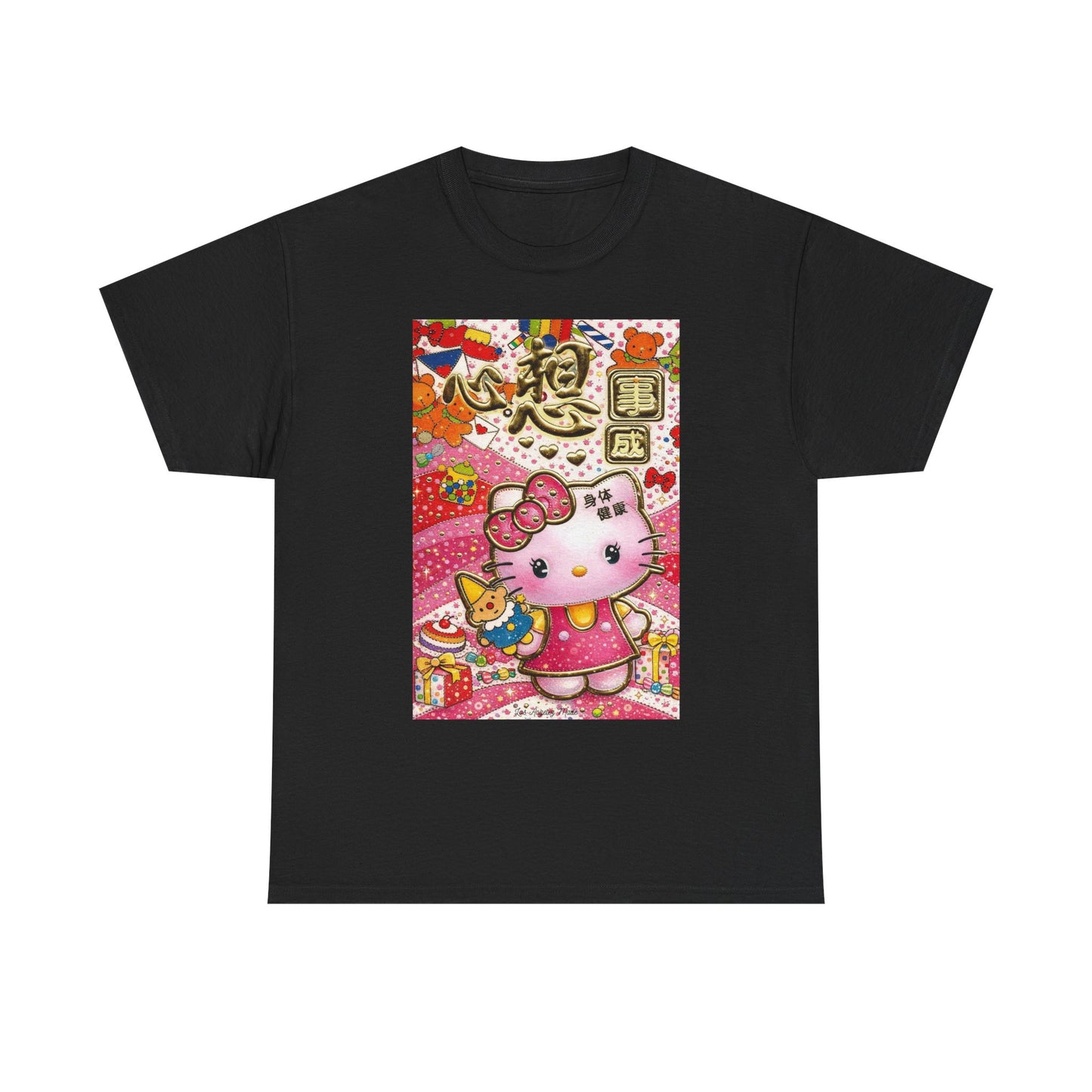 Los Angelez Made x Hello Kitty Lucky Charm Unisex Heavy Cotton T-Shirt