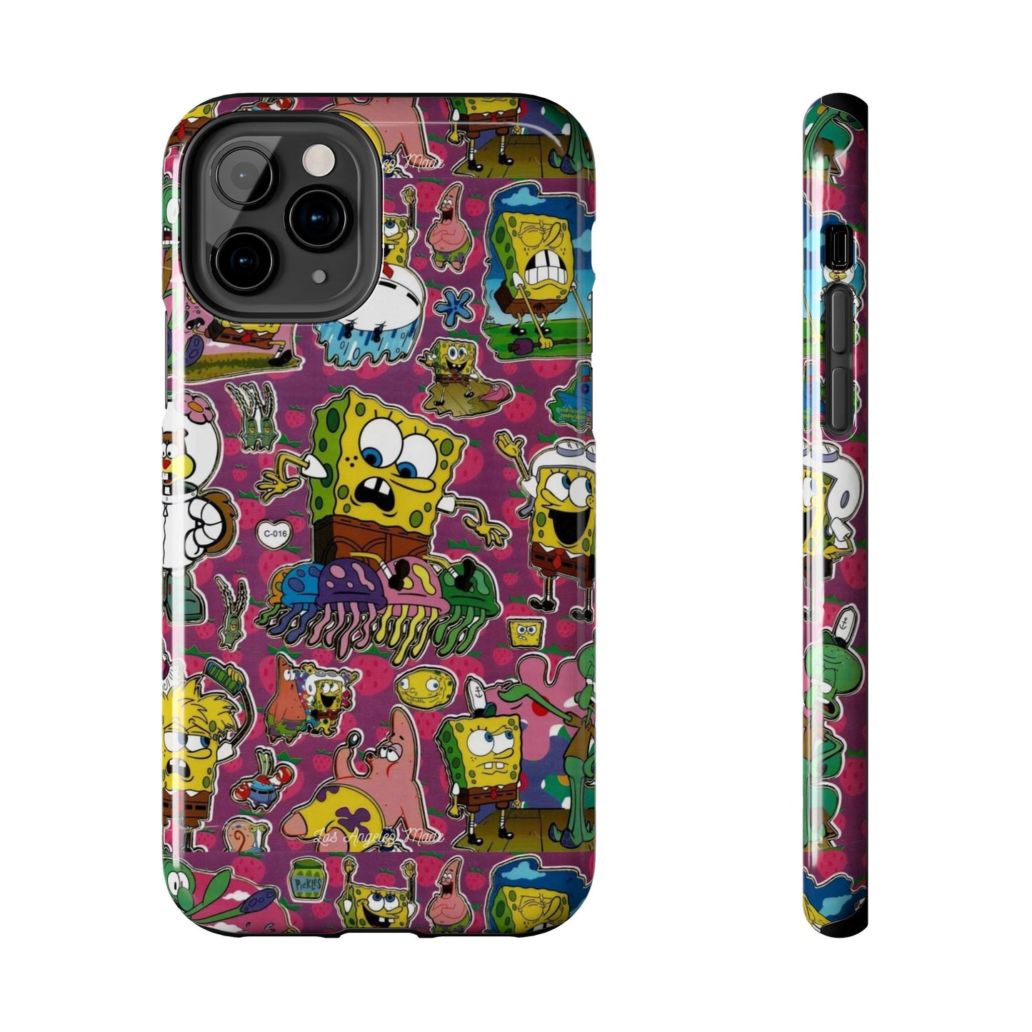 Los Angelez Made x SpongeBob Sticker Sheet Tough Phone Case