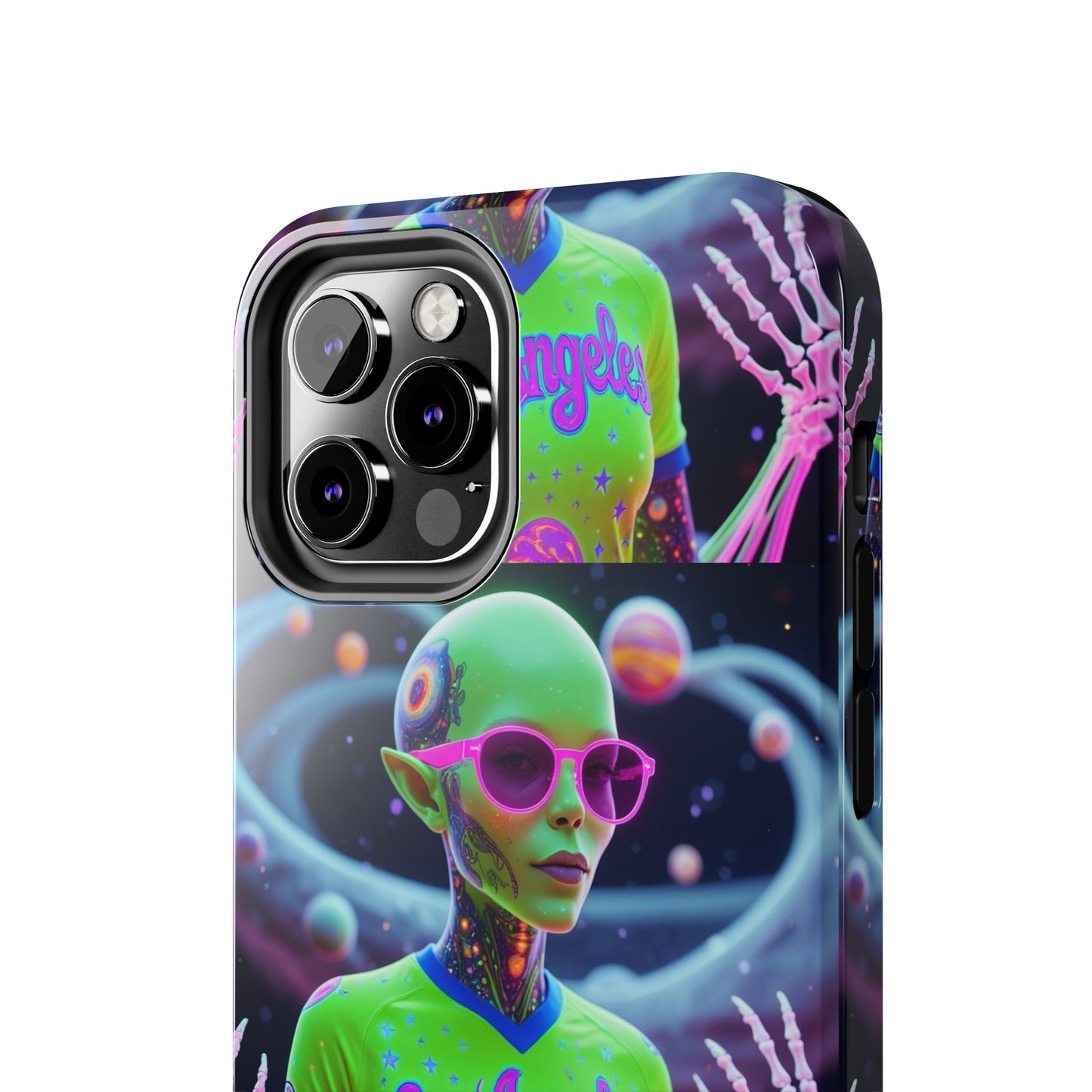 Los Angelez Made x Neon Alien Tough Phone Case