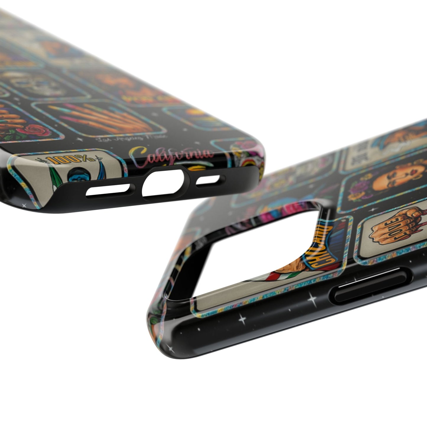 Los Angelez Made x Chicano Vintage Stickers Tough Phone Case