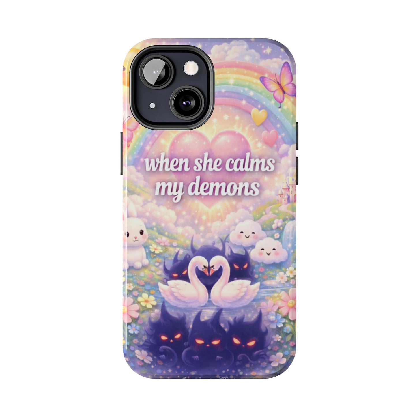 Los Angelez Made x ''When She Calms My Demons'' Tough Phone Case