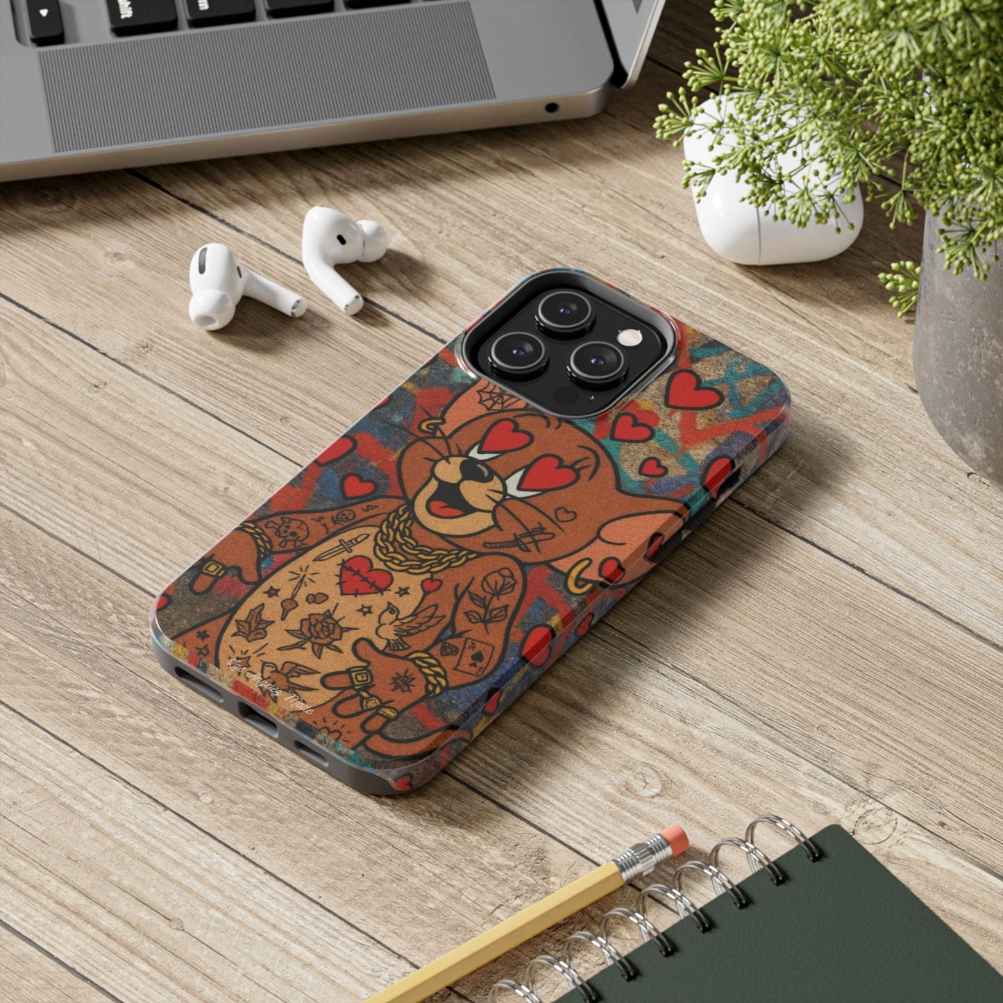 Los Angelez Made x Jerry In Love Tough Phone Case