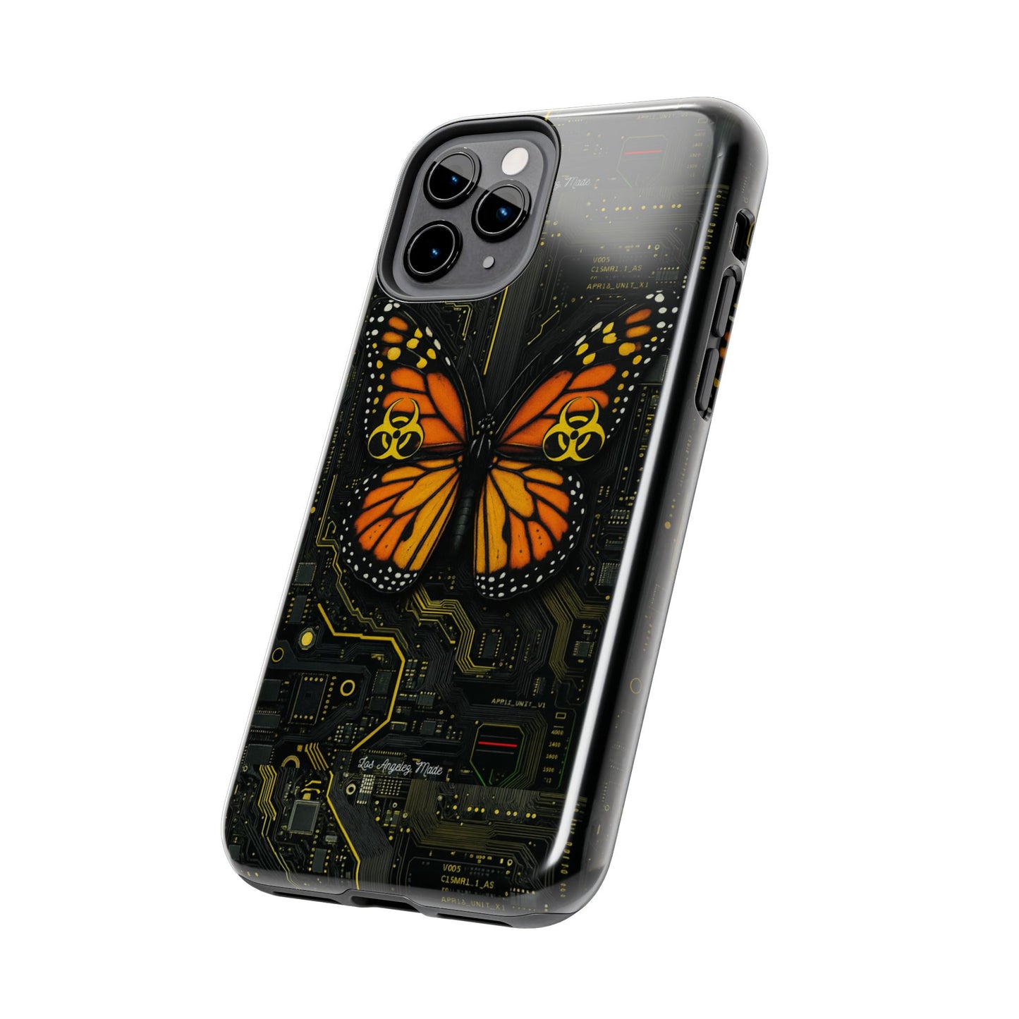 Los Angelez Made x Cyber Butterfly Tough Phone Case