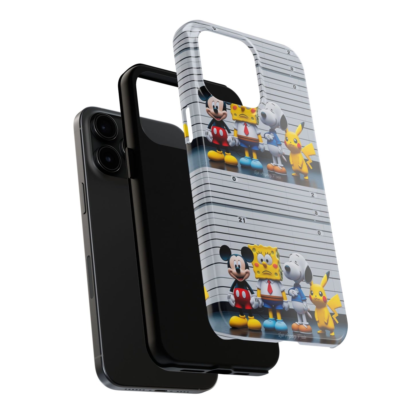 Los Angelez Made x Cartoon Police Line Up Tough Phone Case