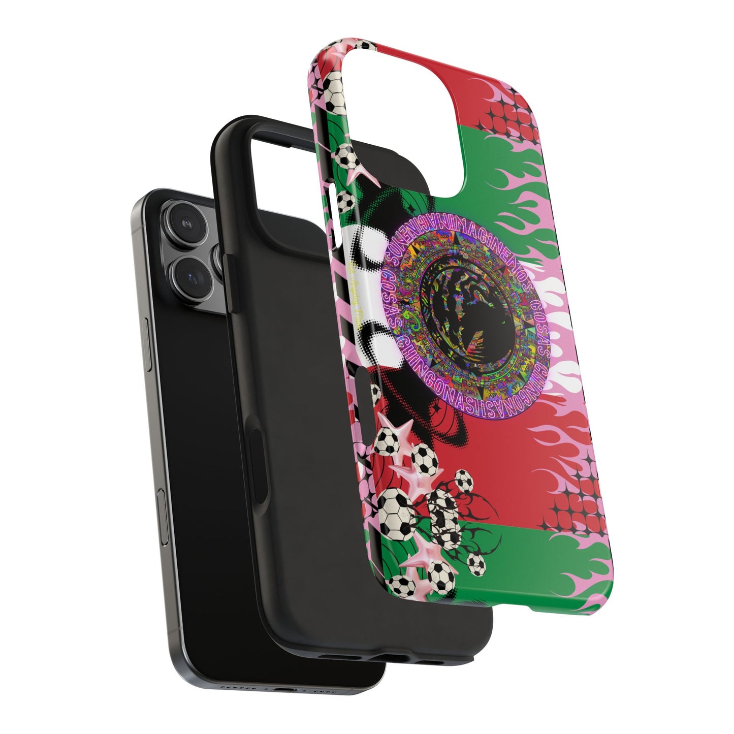 Los Angelez Made x Mexican Flag Tough Phone Case