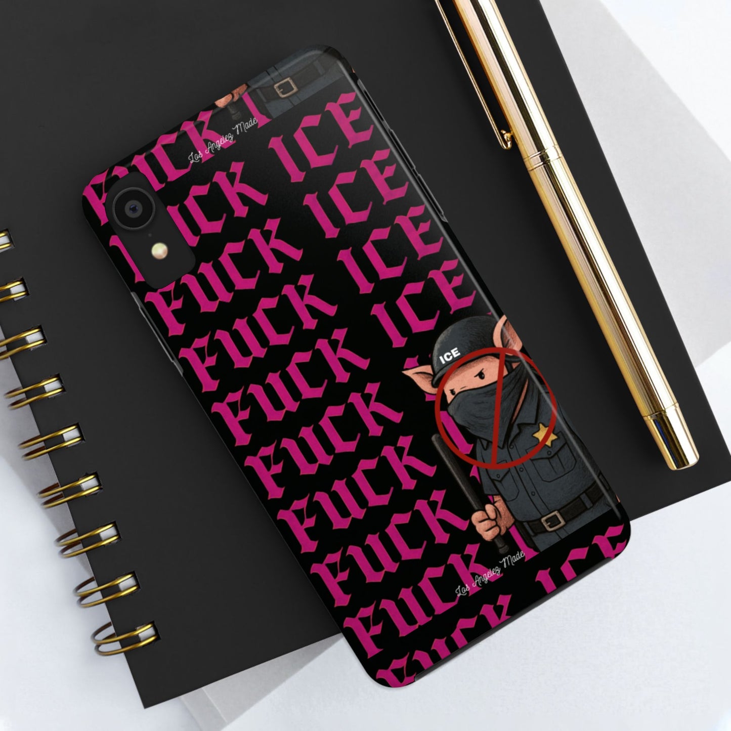 Los Angelez Made x F*ck ICE Tough Phone Case