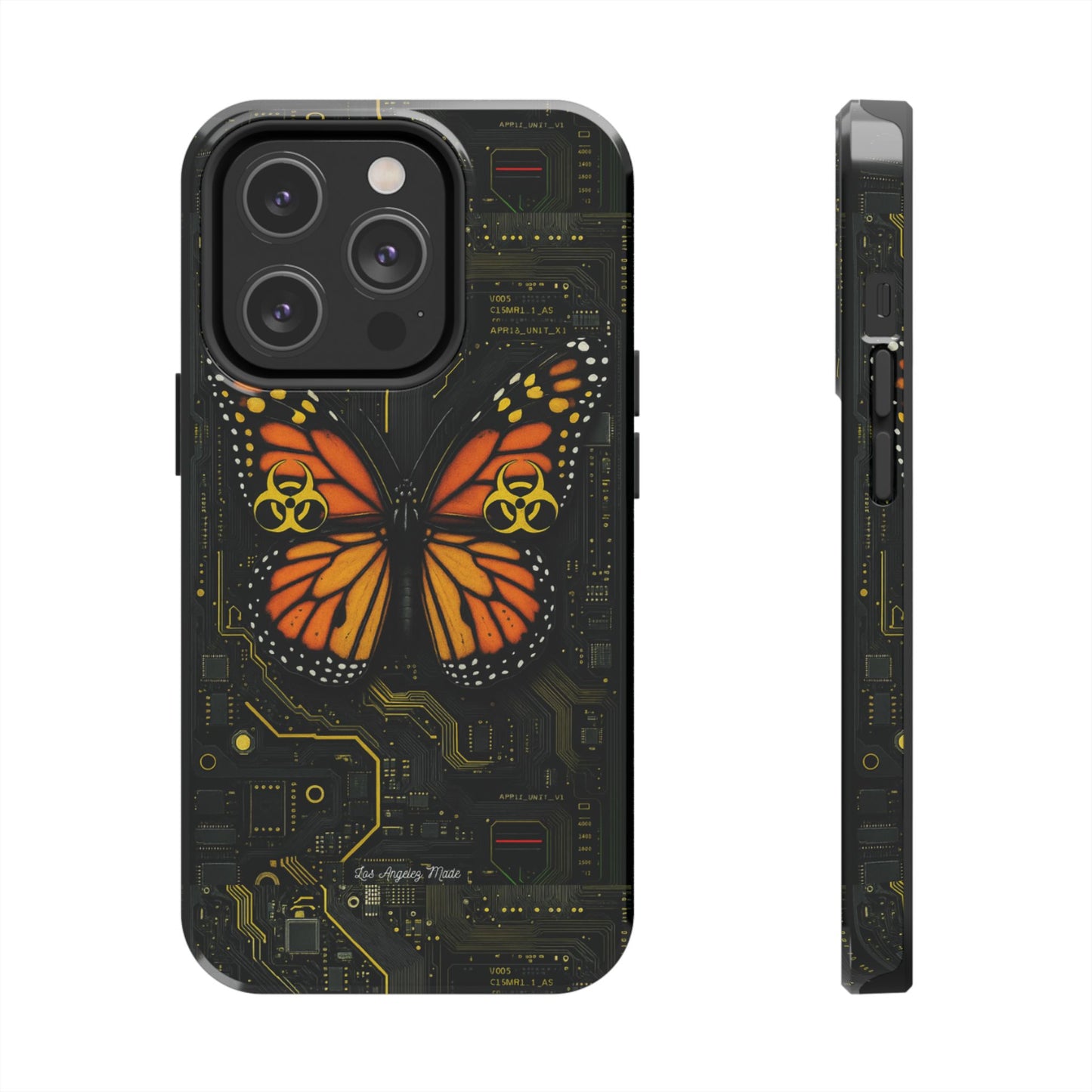 Los Angelez Made x Cyber Butterfly Tough Phone Case