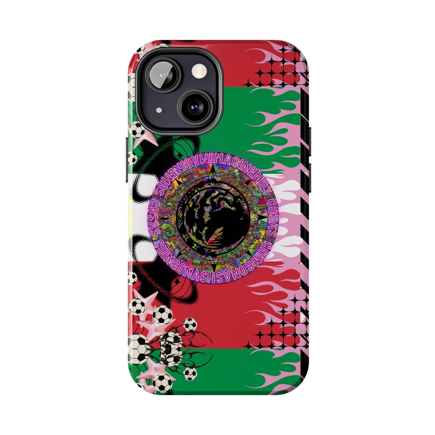 Los Angelez Made x Mexican Flag Tough Phone Case