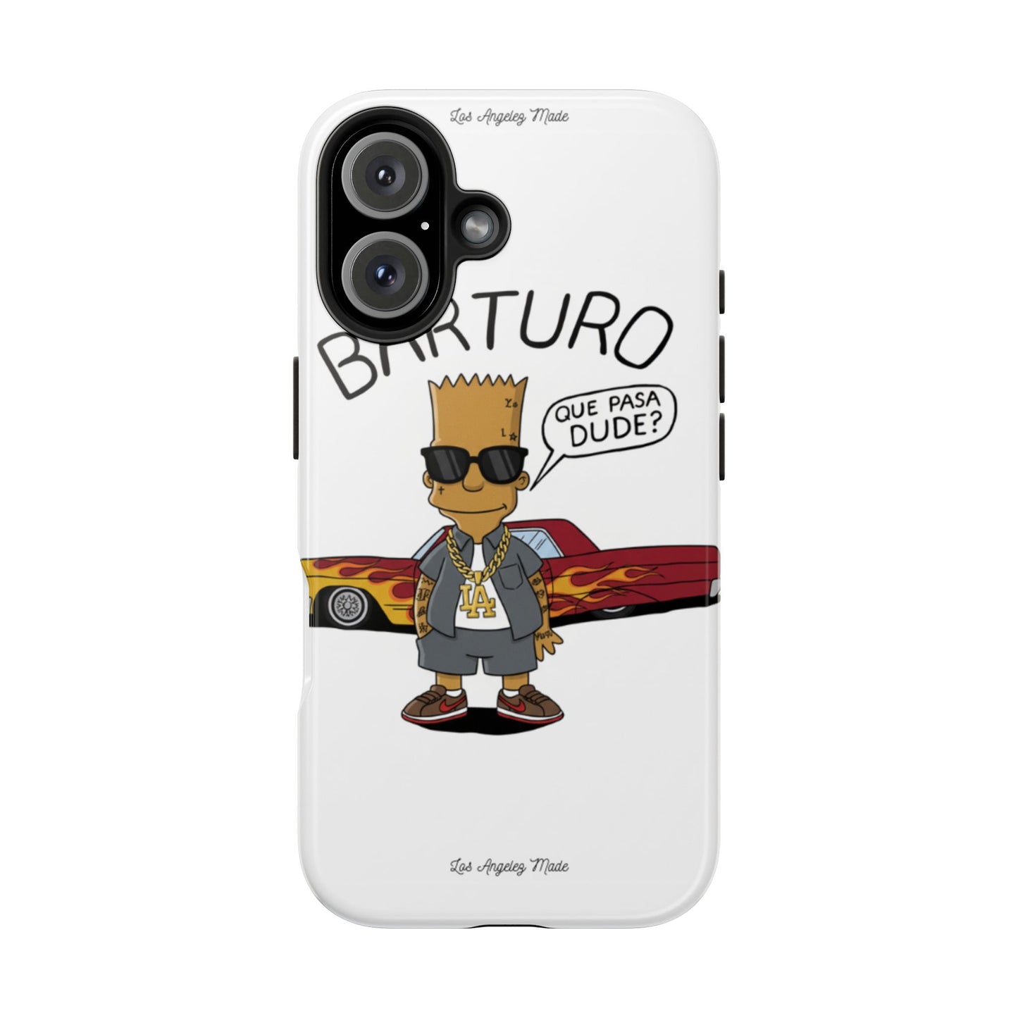 Los Angelez Made x Barturo "Que Pasa Dude?" Tough Phone Case