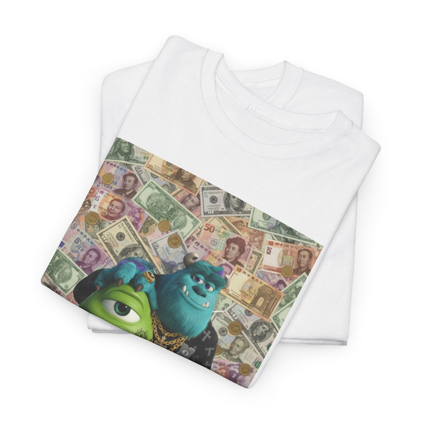 Los Angelez Made x Monster's Inc Unisex Heavy Cotton T-Shirt