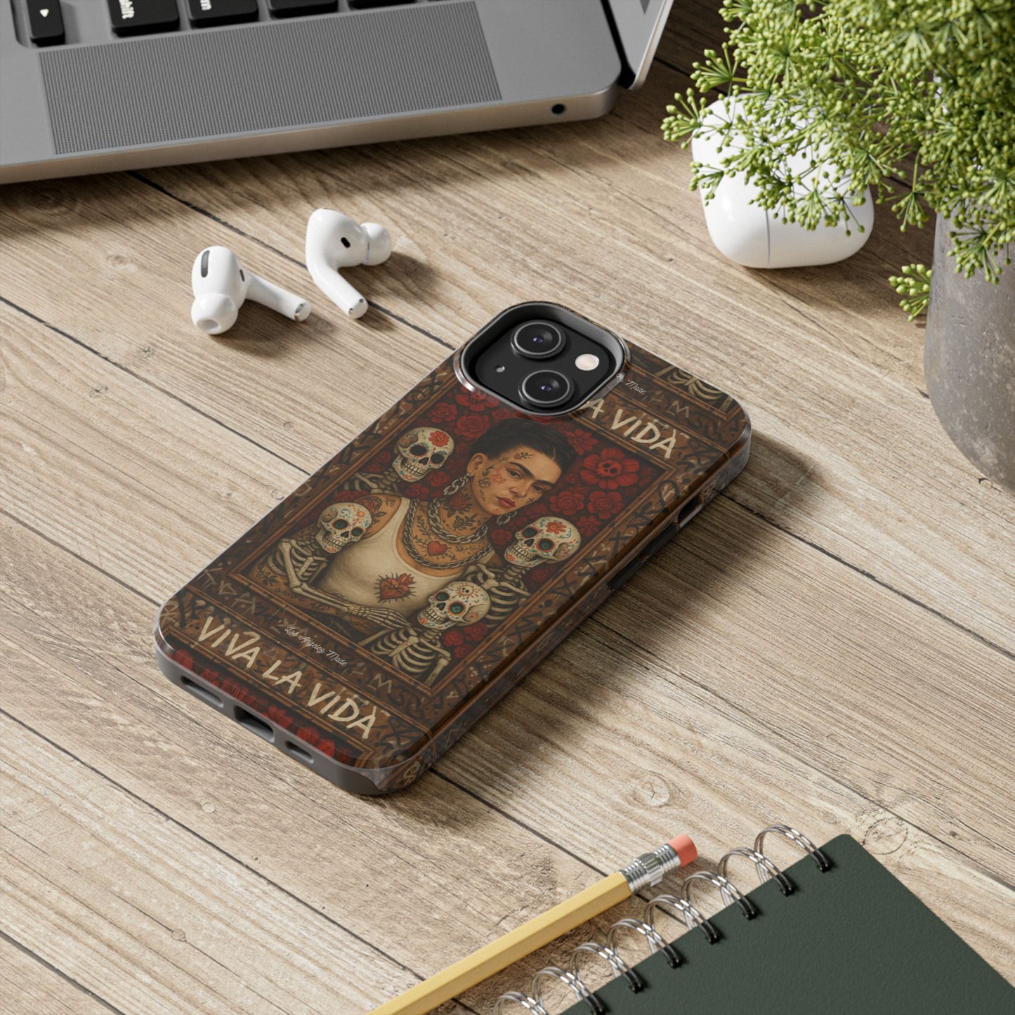 Los Angelez Made x Frida Kahlo Framed Tough Phone Case