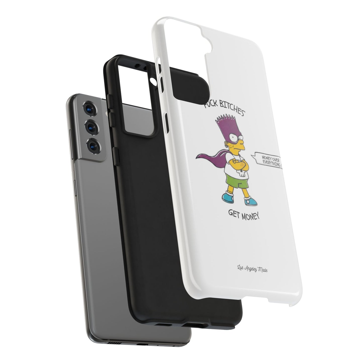 Los Angelez Made x Bart Get Money Tough Phone Case