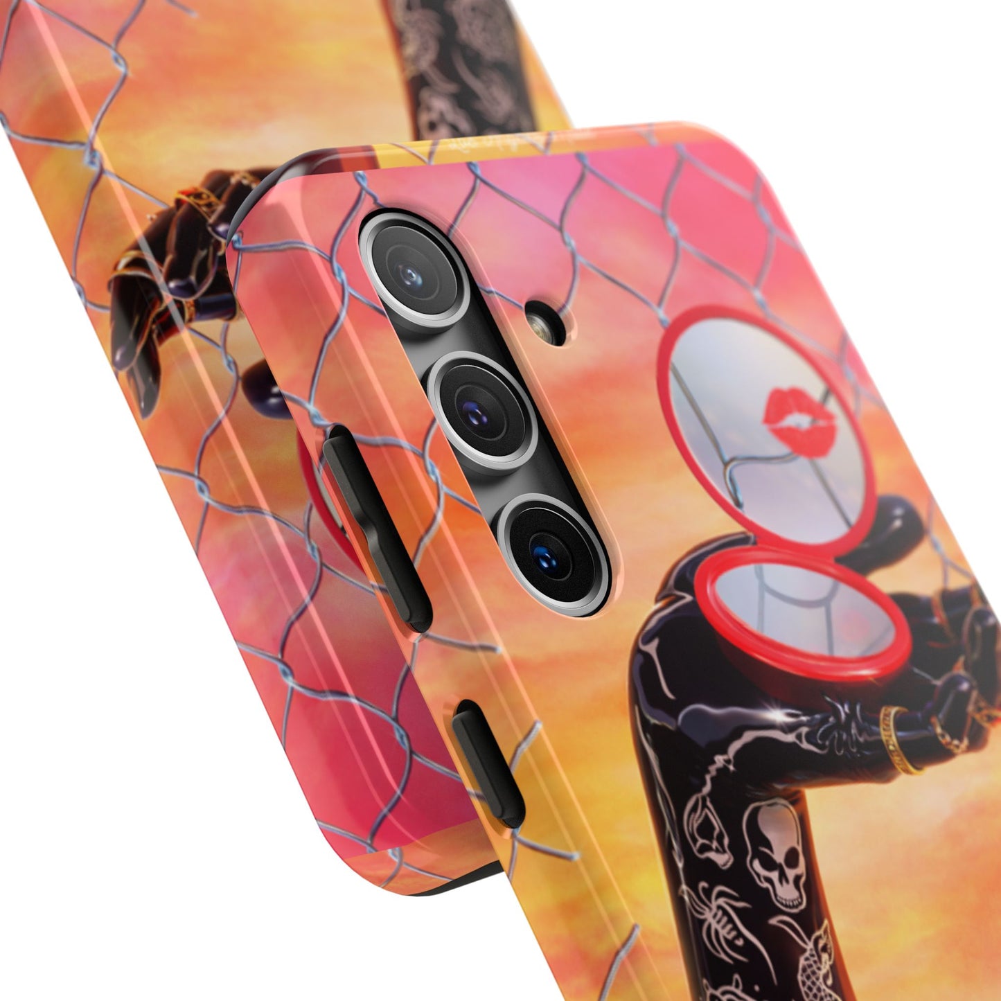 Los Angelez Made x Compact Kiss Tough Phone Case
