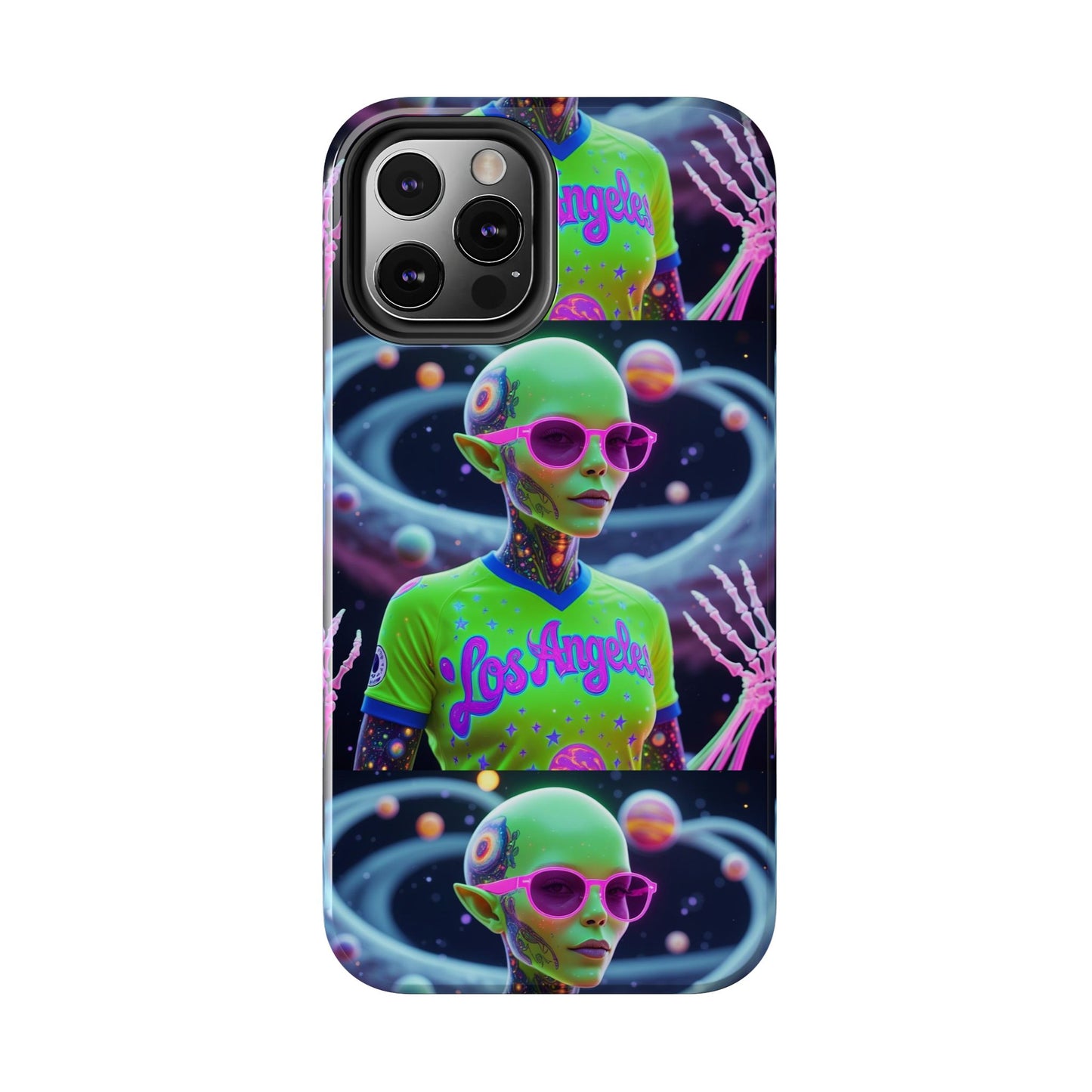 Los Angelez Made x Neon Alien Tough Phone Case