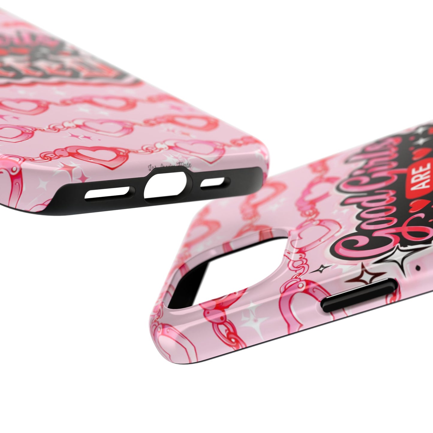 Los Angelez Made x "Good Girls Are Cuffed" Tough Phone Case