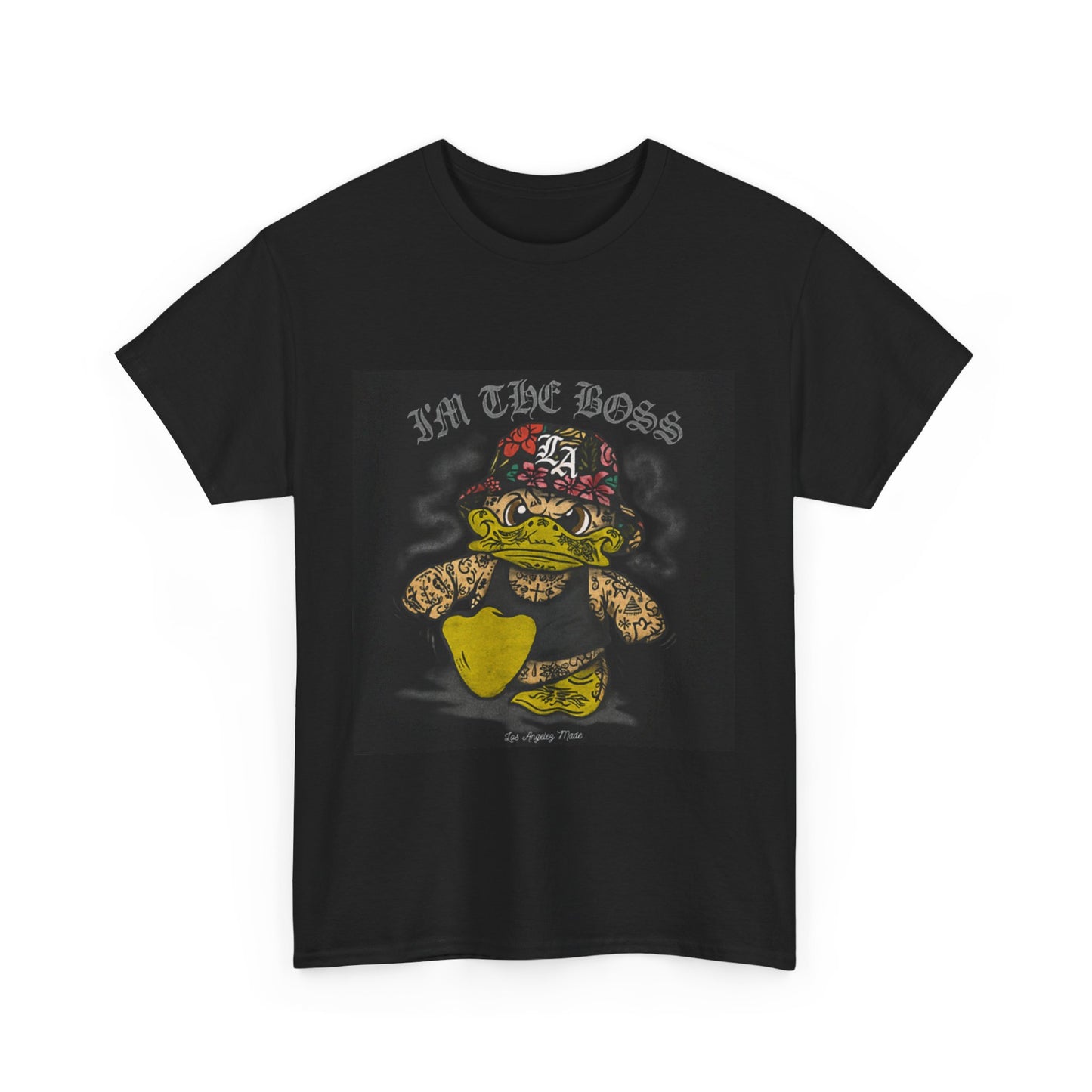 Los Angelez Made x I'm The Boss Duck Unisex Heavy Cotton T-Shirt