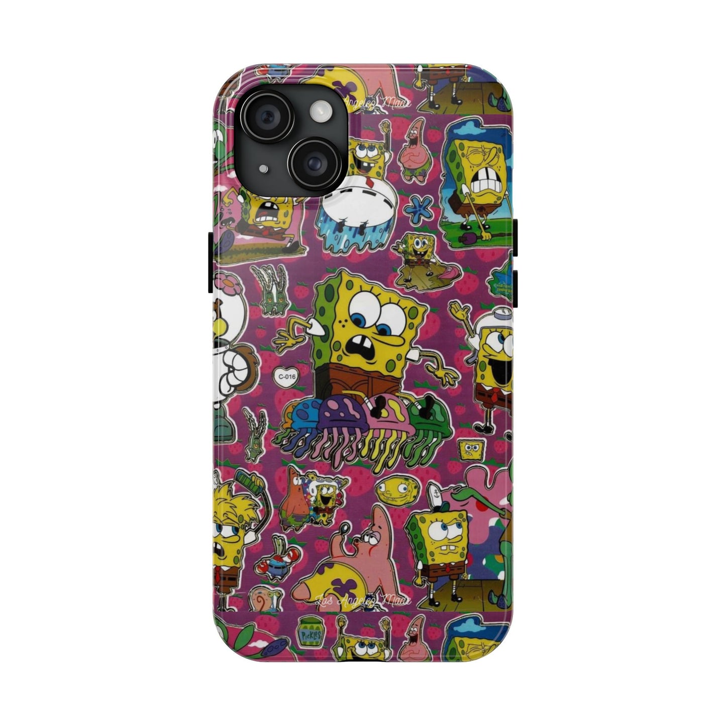 Los Angelez Made x SpongeBob Sticker Sheet Tough Phone Case