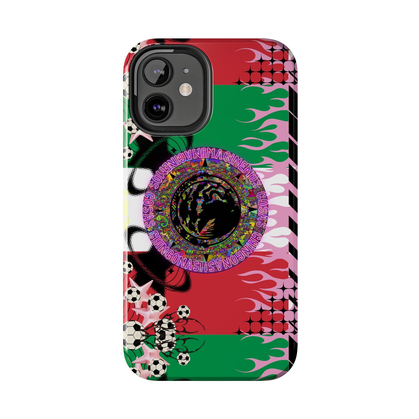 Los Angelez Made x Mexican Flag Tough Phone Case