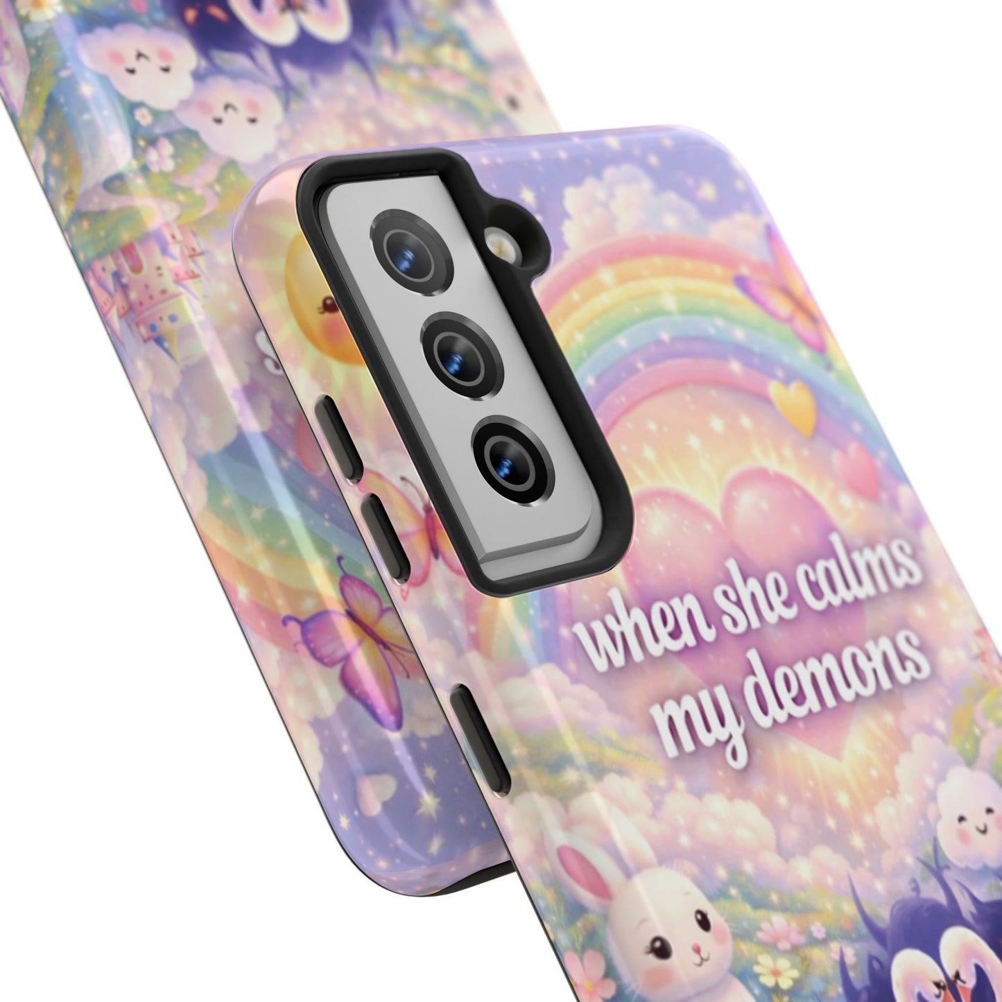 Los Angelez Made x ''When She Calms My Demons'' Tough Phone Case