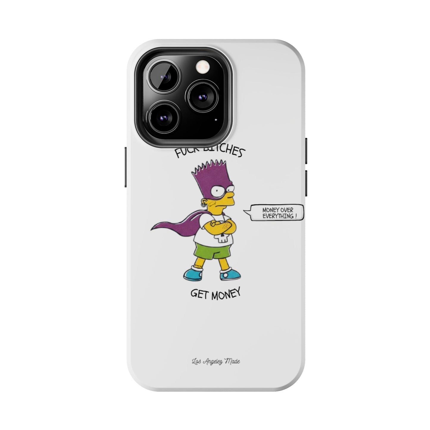 Los Angelez Made x Bart Get Money Tough Phone Case