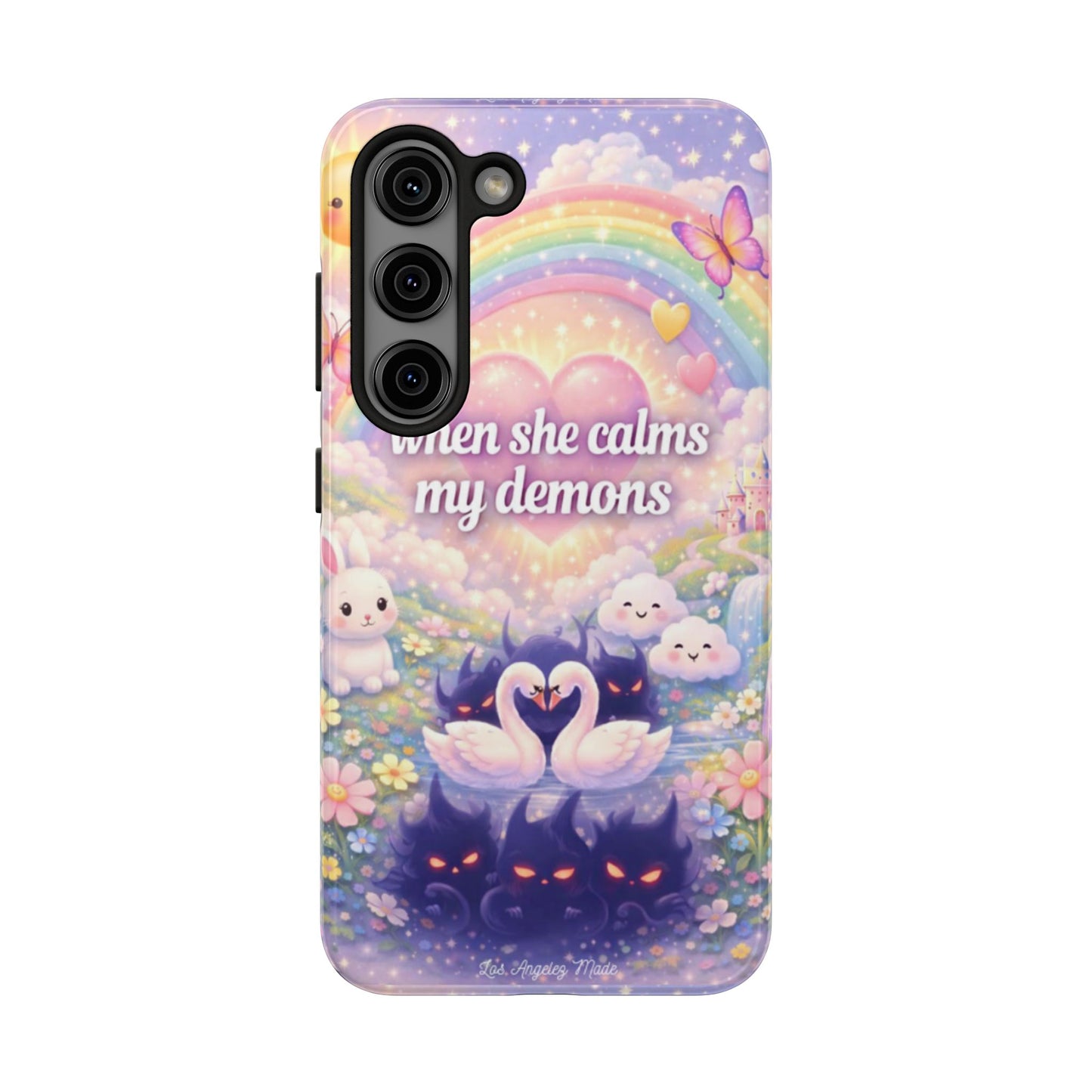Los Angelez Made x ''When She Calms My Demons'' Tough Phone Case