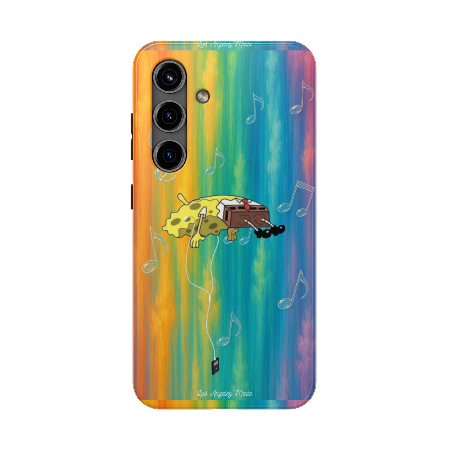 Los Angelez Made x Spongebob Music Is Life Tough Phone Case