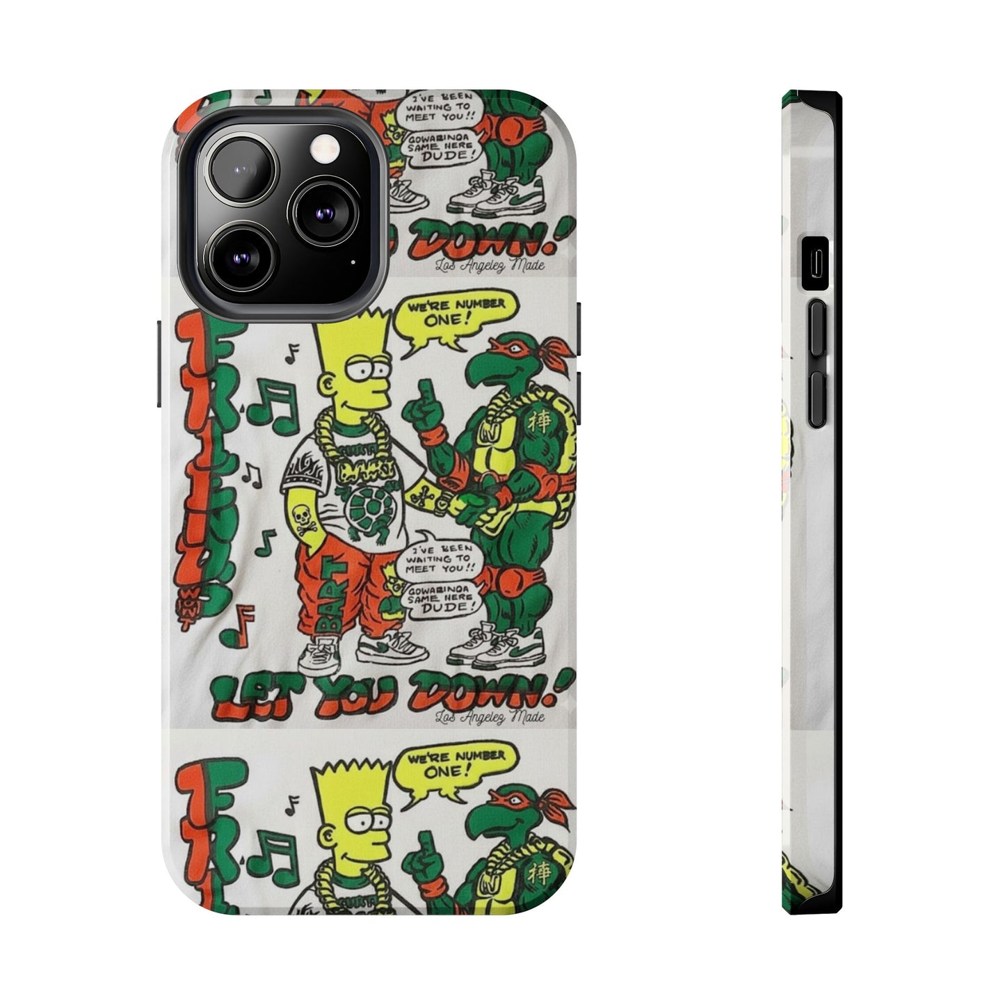 Los Angelez Made x Bart & TMNT Tough Phone Case