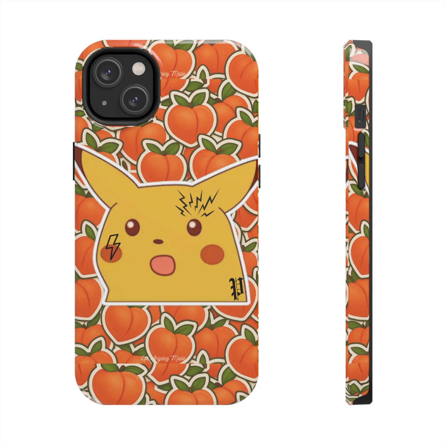 Los Angelez Made x Shocked Pika Peach Tough Phone Case