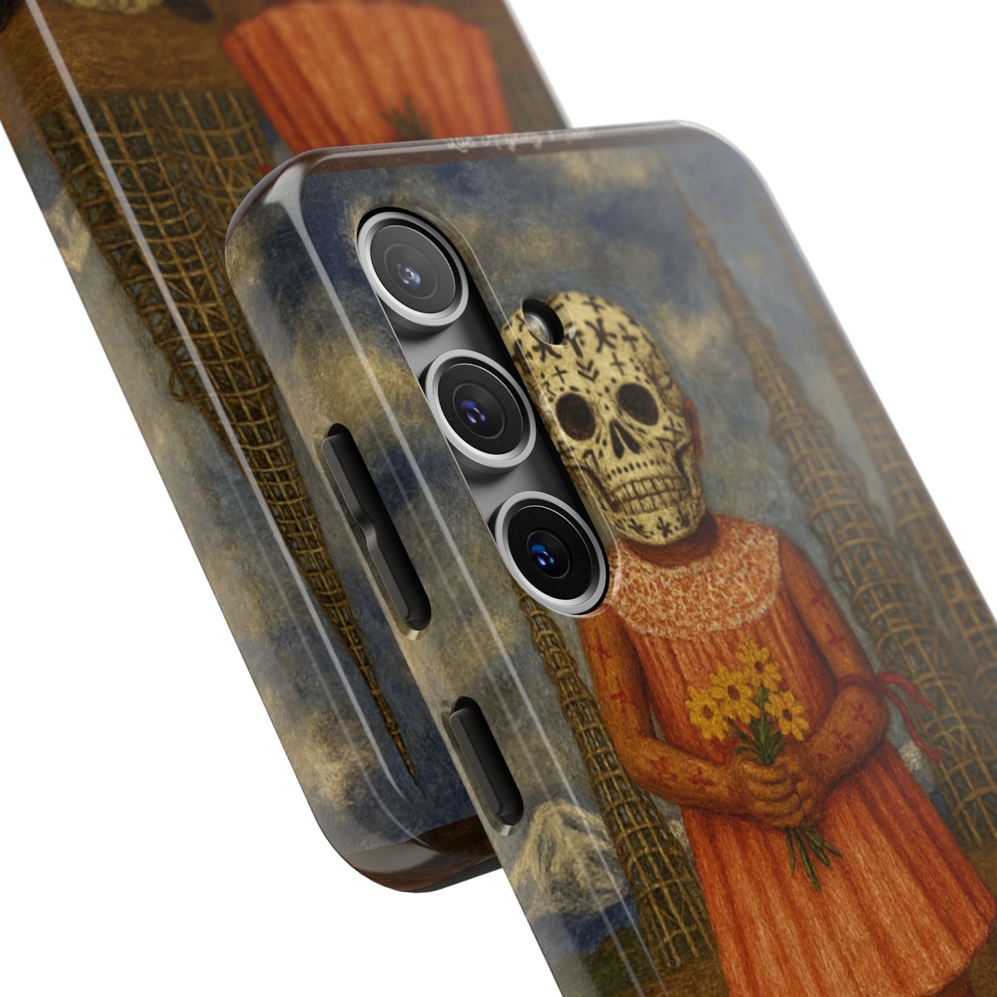 Los Angelez Made x Girl With Death Mask Tough Phone Case