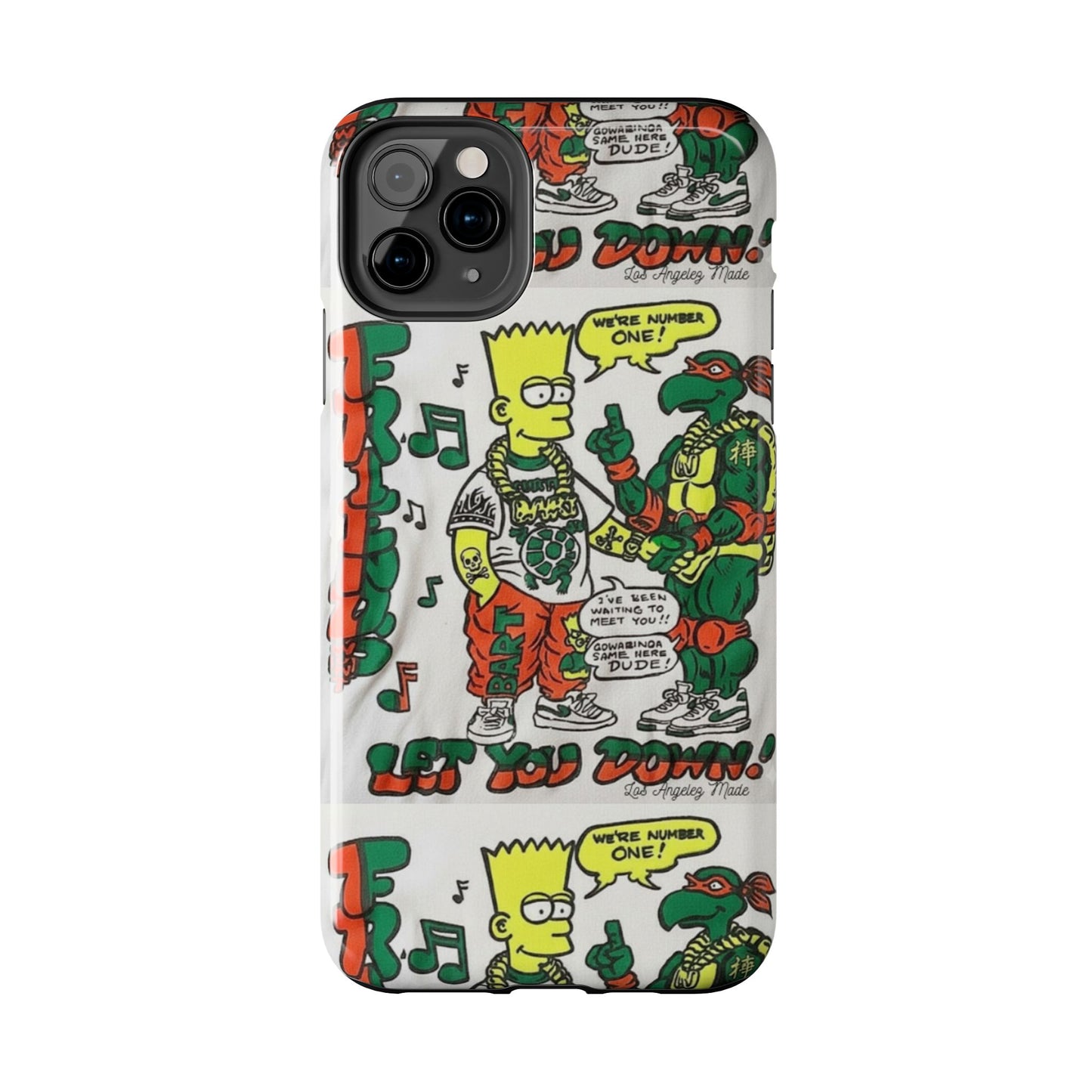 Los Angelez Made x Bart & TMNT Tough Phone Case
