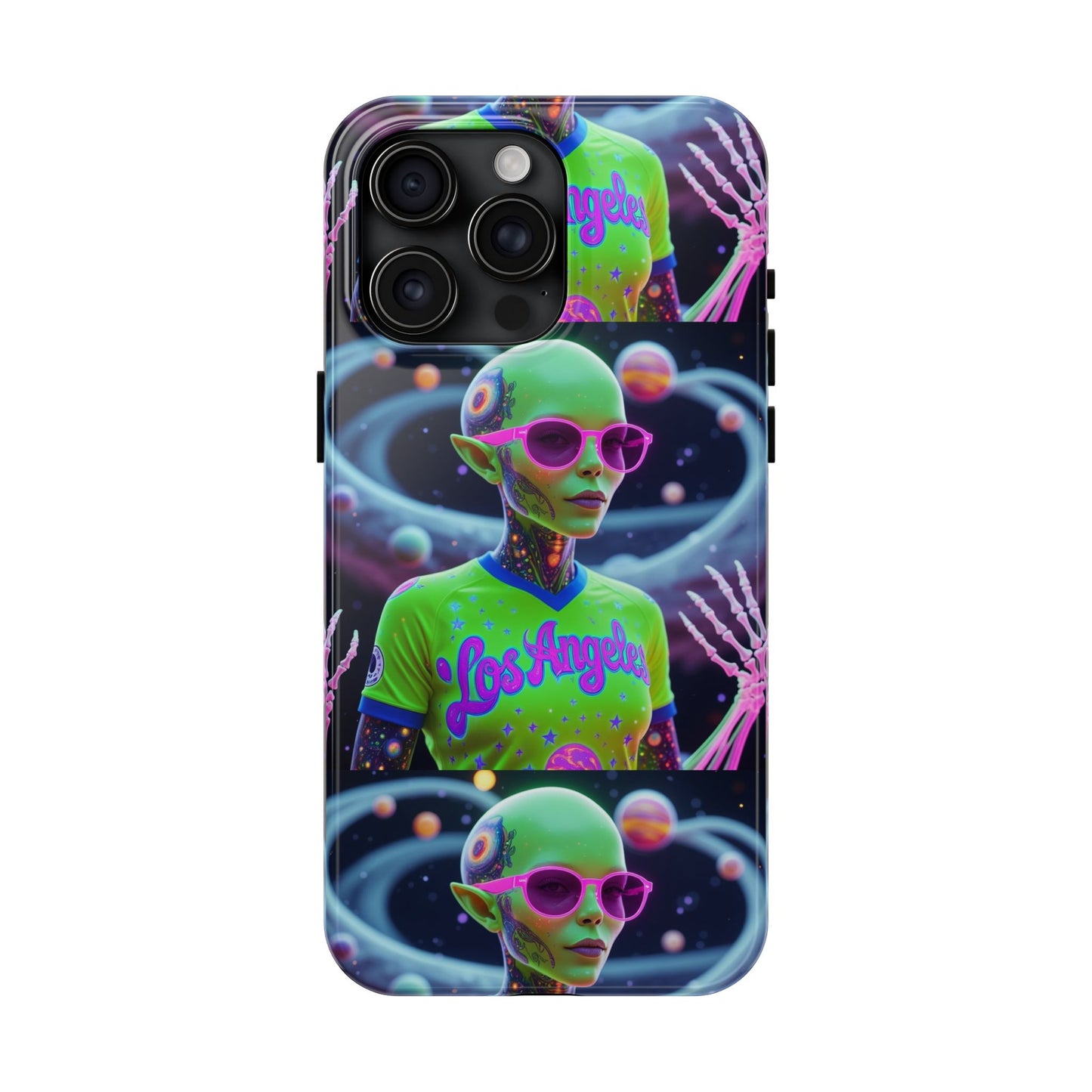 Los Angelez Made x Neon Alien Tough Phone Case