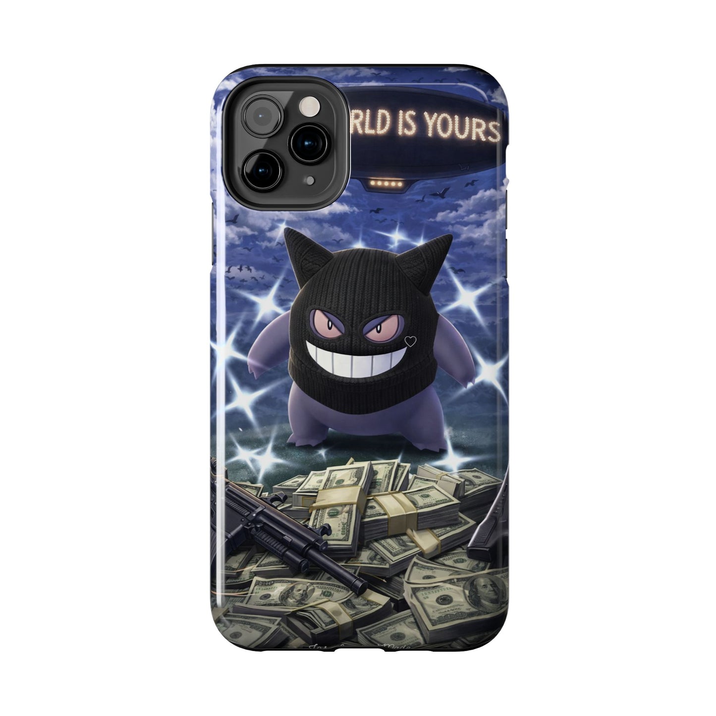 Los Angelez Made x Gen gar 'The World Is Yours' Tough Phone Case
