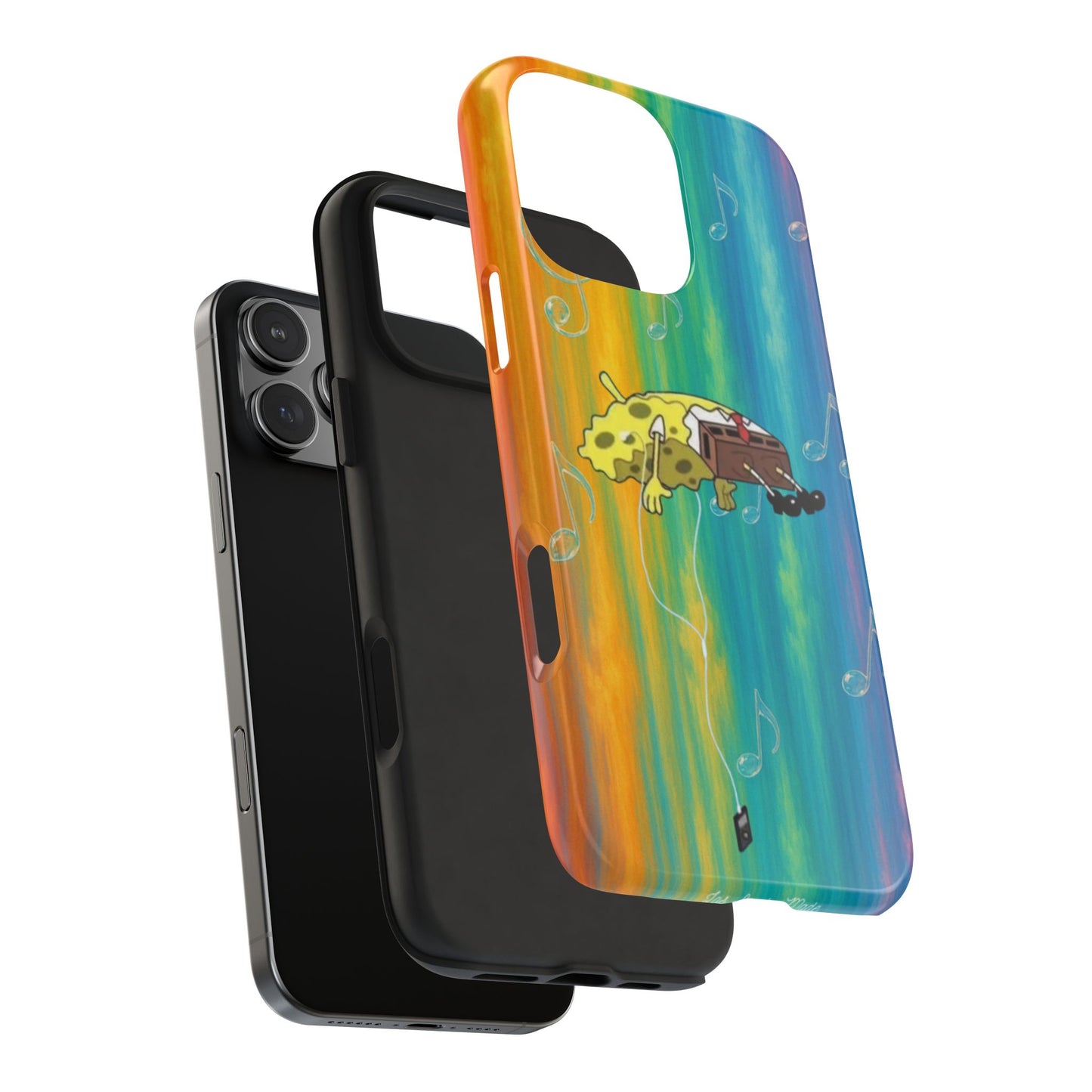 Los Angelez Made x Spongebob Music Is Life Tough Phone Case