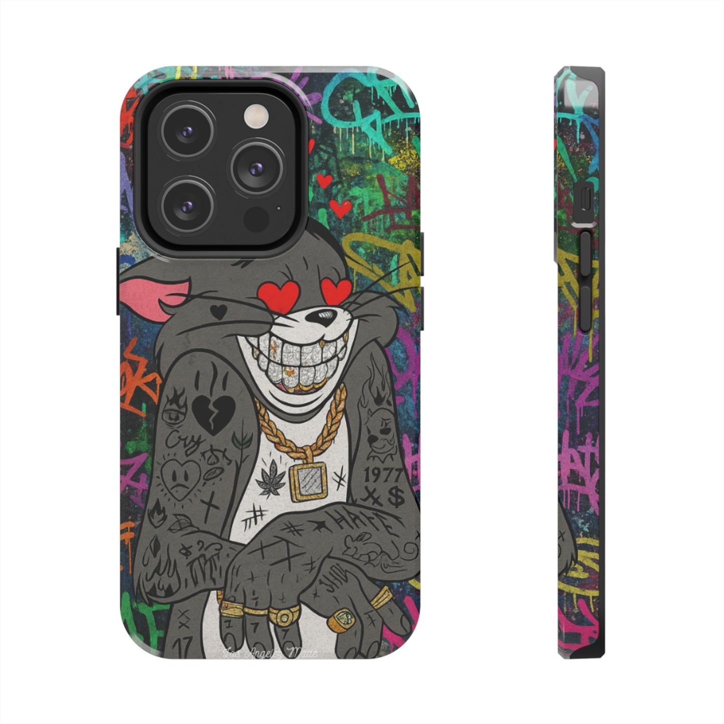 Los Angelez Made x Tom In Love Tough Phone Case
