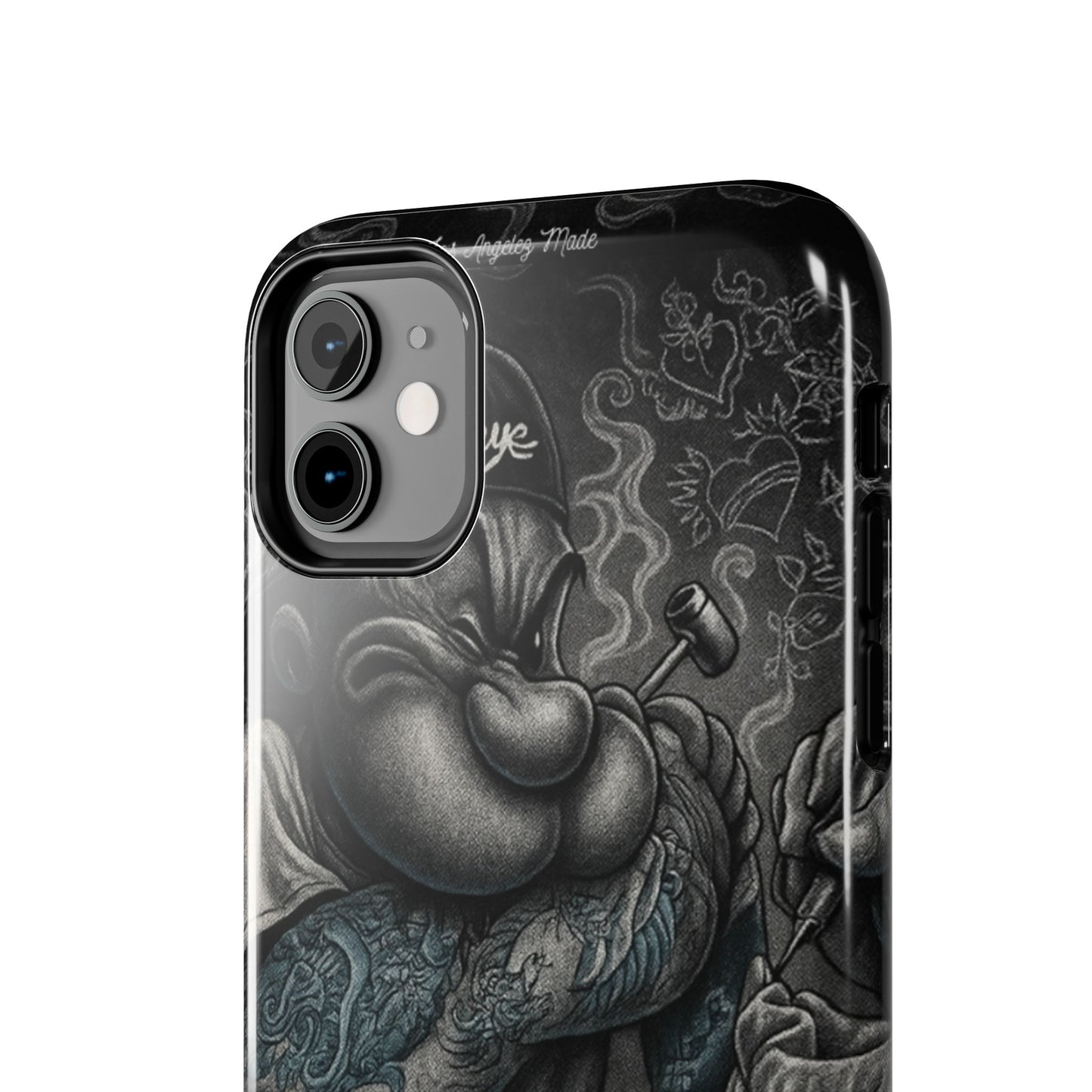 Los Angelez Made x Popeye Getting Tatted Tough Phone Case