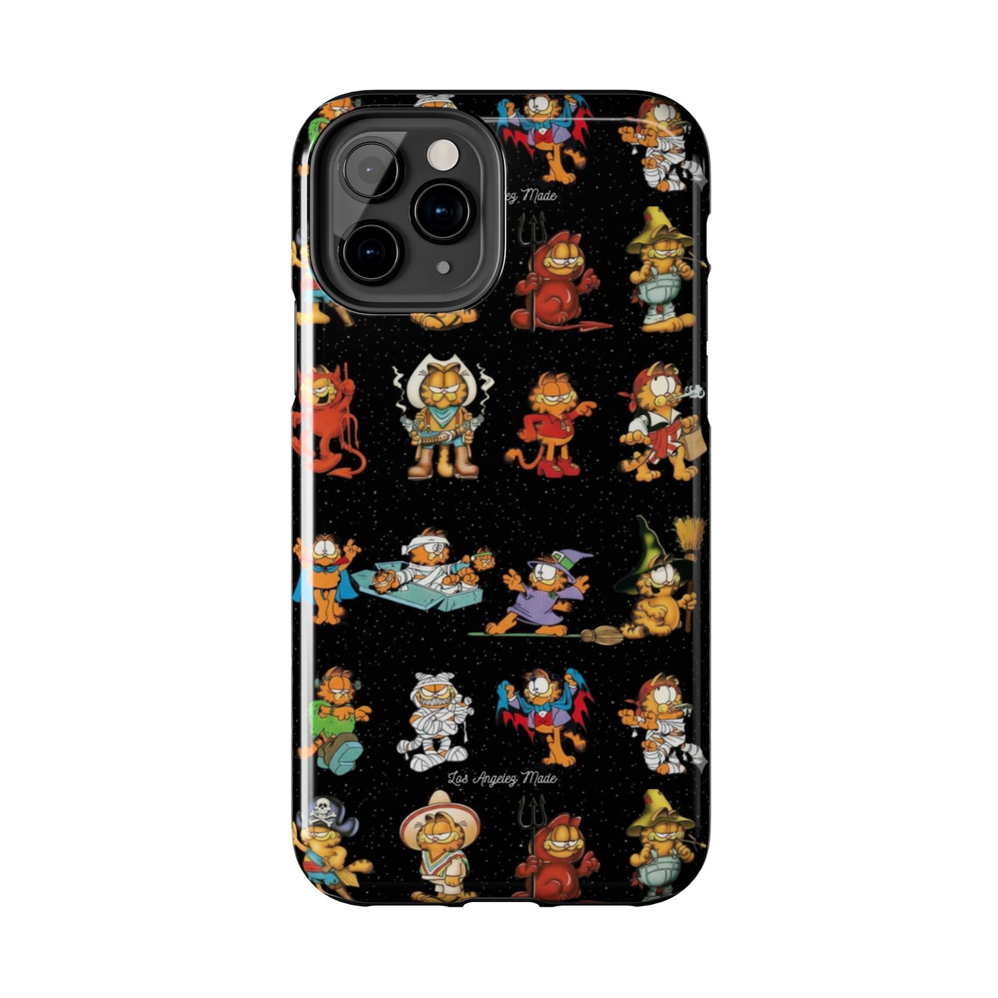 Los Angelez Made x Garfield Halloween Sticker Sheet Tough Phone Case