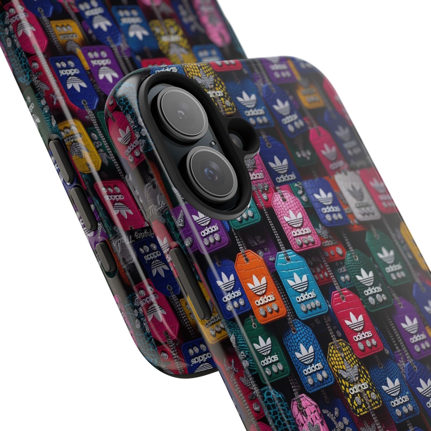 Los Angelez Made x Adidas Leather Tags Tough Phone Case