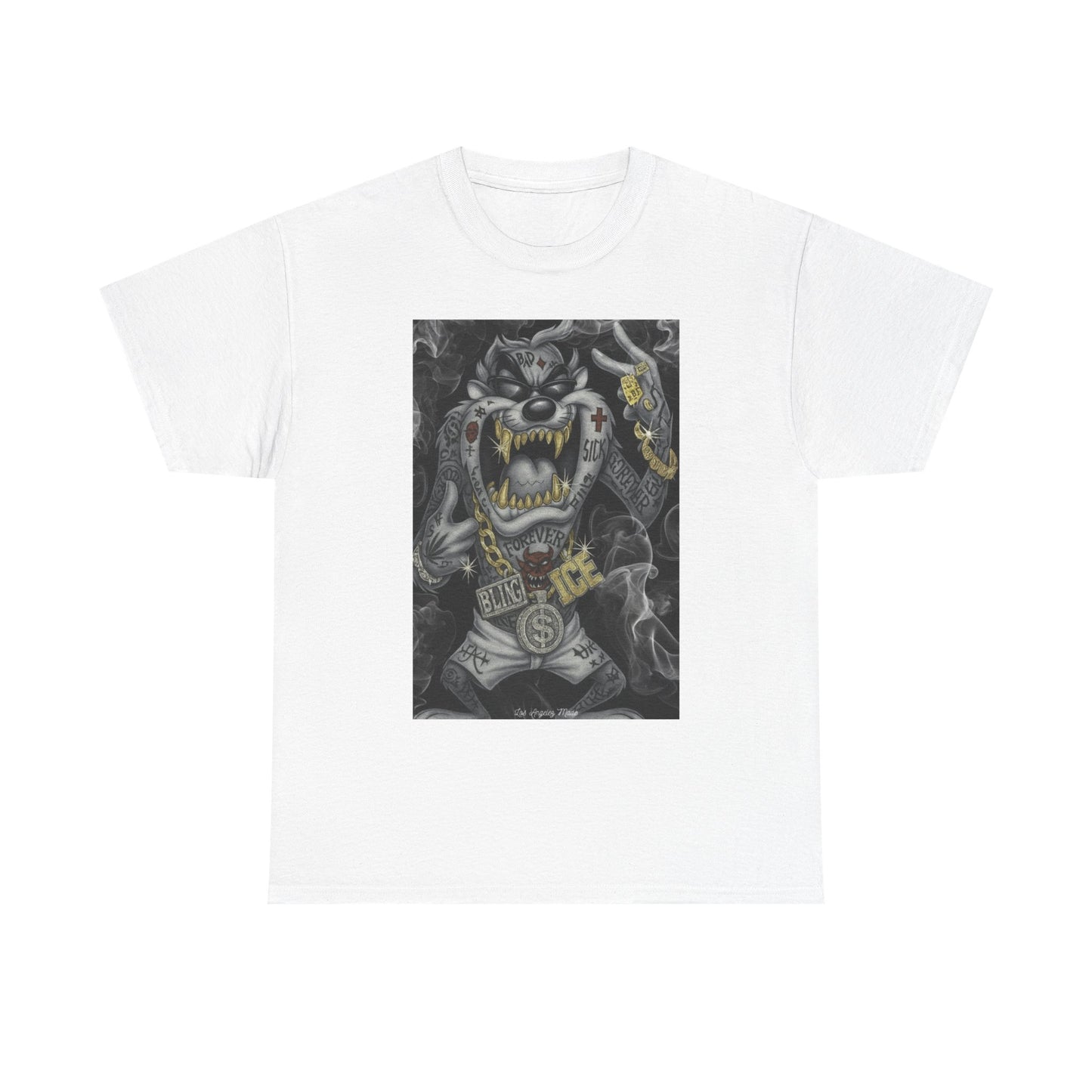 Los Angelez Made x Looney Tunes Taz Unisex Heavy Cotton T-Shirt